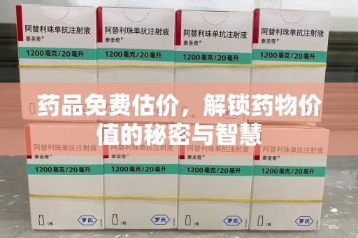 全国药品免费估价，解锁药物价值的秘密与智慧