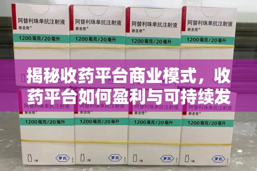 全国揭秘收药平台商业模式，收药平台如何盈利与可持续发展之路
