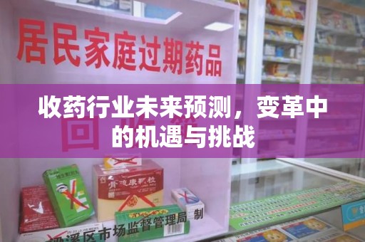 全国收药行业未来预测，变革中的机遇与挑战
