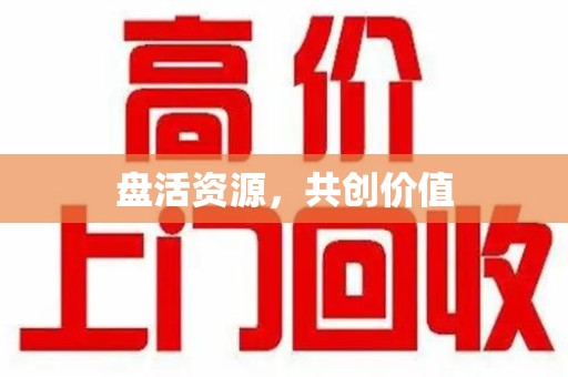 全国盘活资源，共创价值